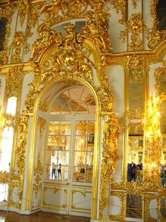 Анфилада комнат в Екатерининском дворце