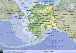 17 апреля 1824 года была подписана Русско-американская конвенция, зафиксировавшая южную границу владений Российской империи в Аляске на широте 54°40’N.
Русская Америка — совокупность владений Российск
