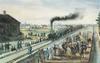 Первая в России Царскосельская железная дорога имела ширину колеи 1829 мм, больше, чем позже было принято в России (1524 мм)…
