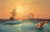 В 2007 году на аукционе «Кристис» картина «Корабль у скал Гибралтара» была продана за 2,708 миллиона фунтов стерлингов, что является рекордом для картин Айвазовского.
